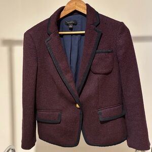 Ann Taylor Deep Purple Blazer